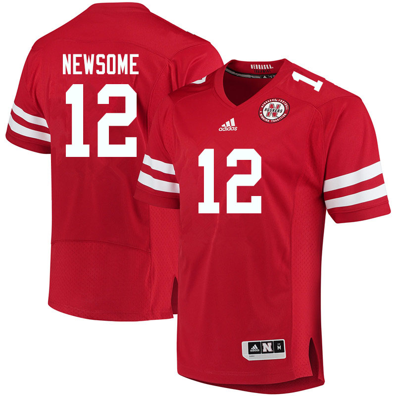 Youth #12 Quinton Newsome Nebraska Cornhuskers College Football Jerseys Sale-Red
